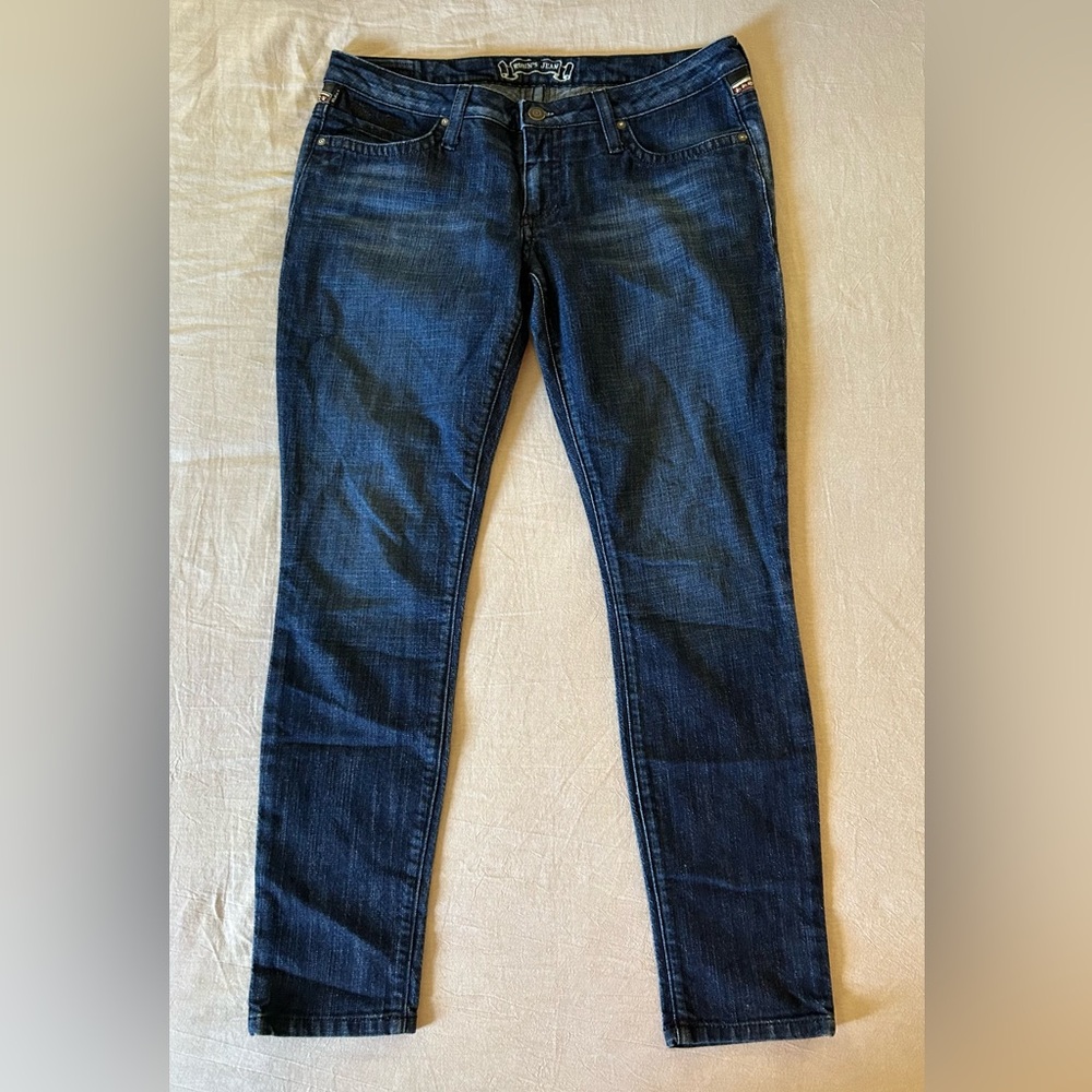 Robin’s Jeans With Angel Wing & England Flag